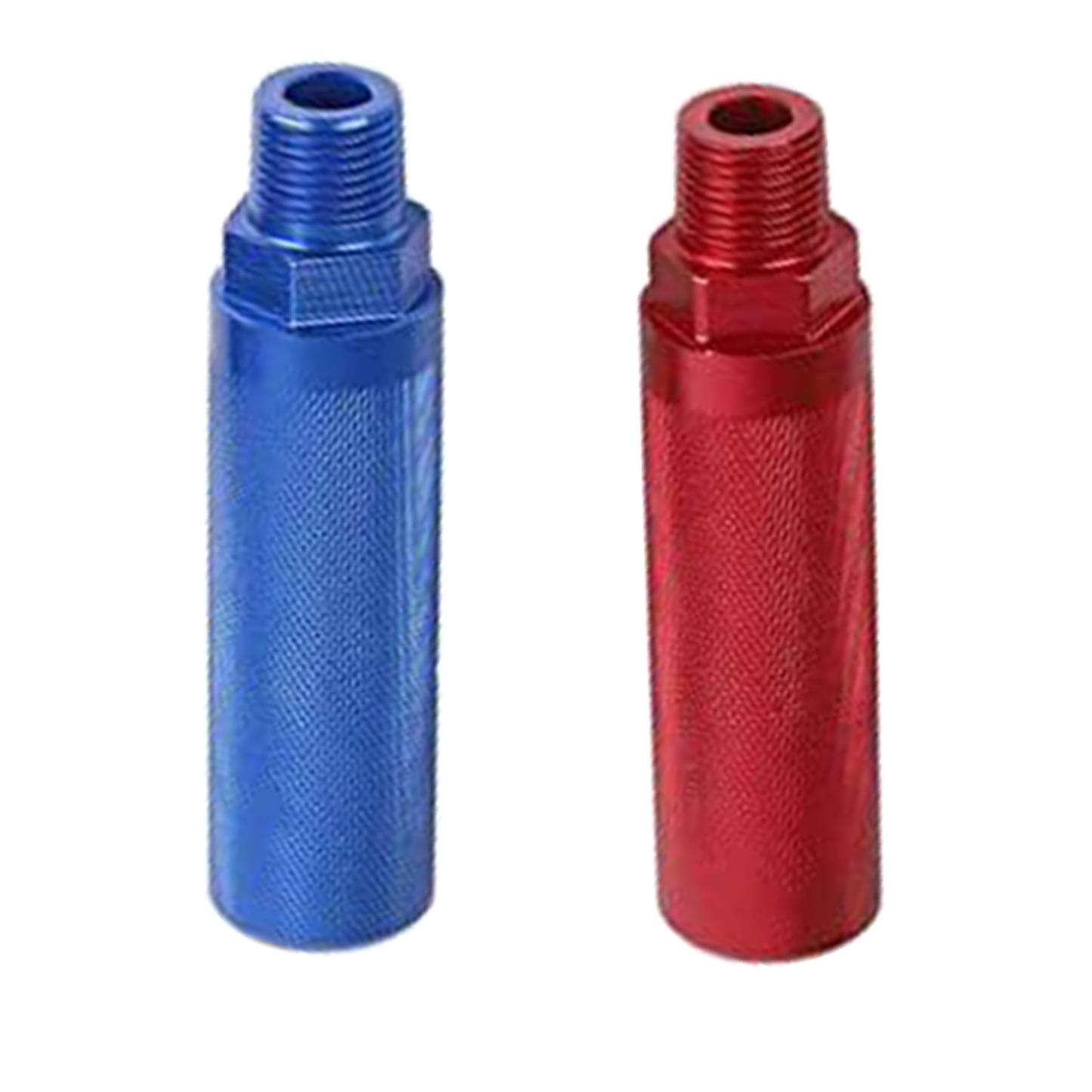 Glad Hand Handles Aluminum Gladhand Grips Glad Hand Extension Handle Set Red Blue for Semi Trucks and Trailers