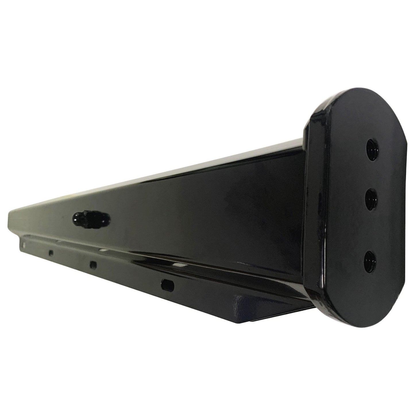 直式弹簧挡泥板吊架,黑色,左右通用,1.125英寸和2.5英寸,适用于半挂卡车和拖车