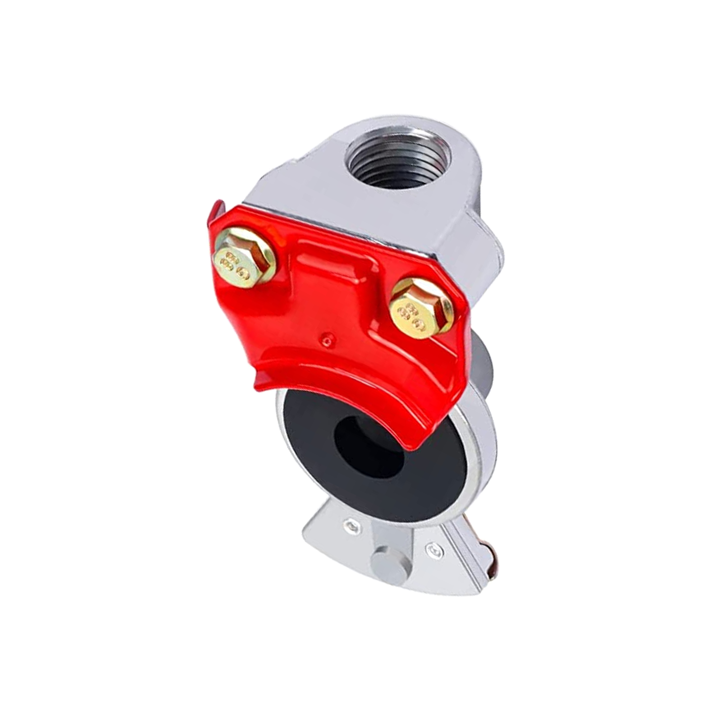 Red Emergency and Blue Air Brake Service Gladhand Set for Semi-Truck Trailer