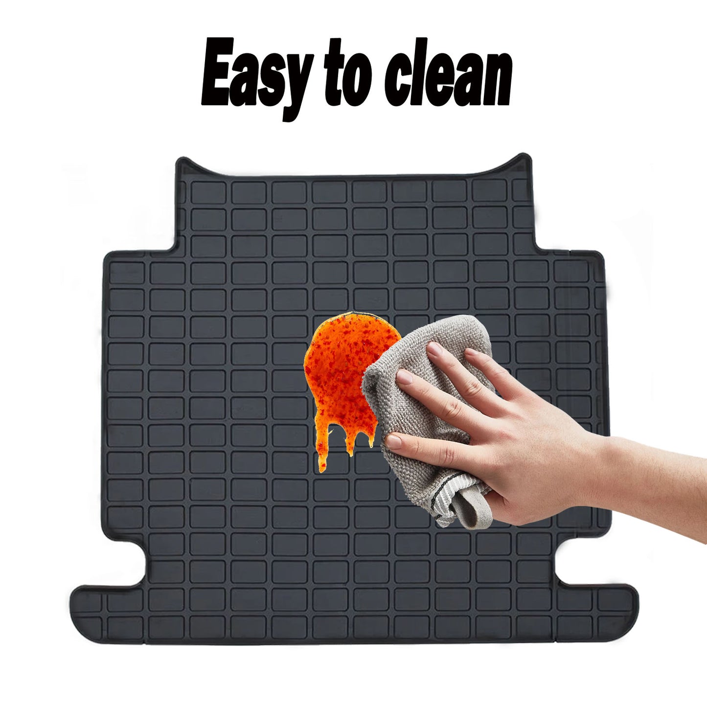 Floor Mats Compatible with Volvo VNL 760 860 (2018-2024),VHD New (2018-2024),VNR (2018-2024),Truck Floor Mats for Volvo Accessories Heavy Duty Thermoplastics