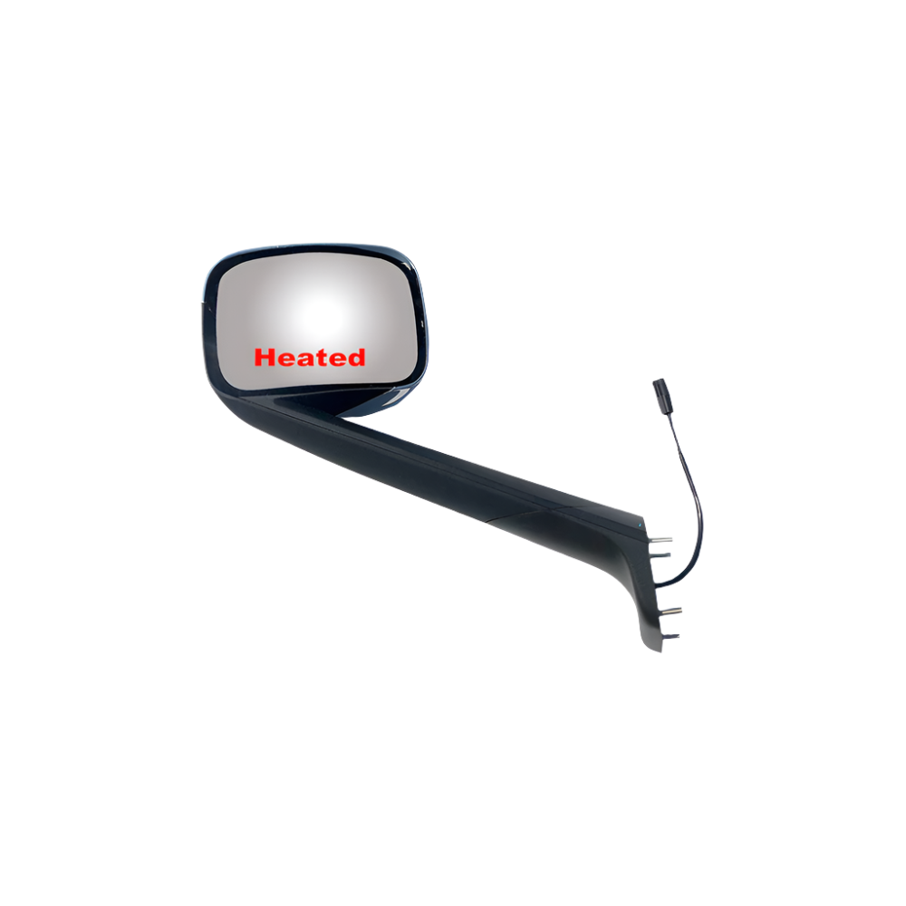 Freightliner Cascadia 2018+ Hood Mirror with Heated Glass Chrome Left Driver Side