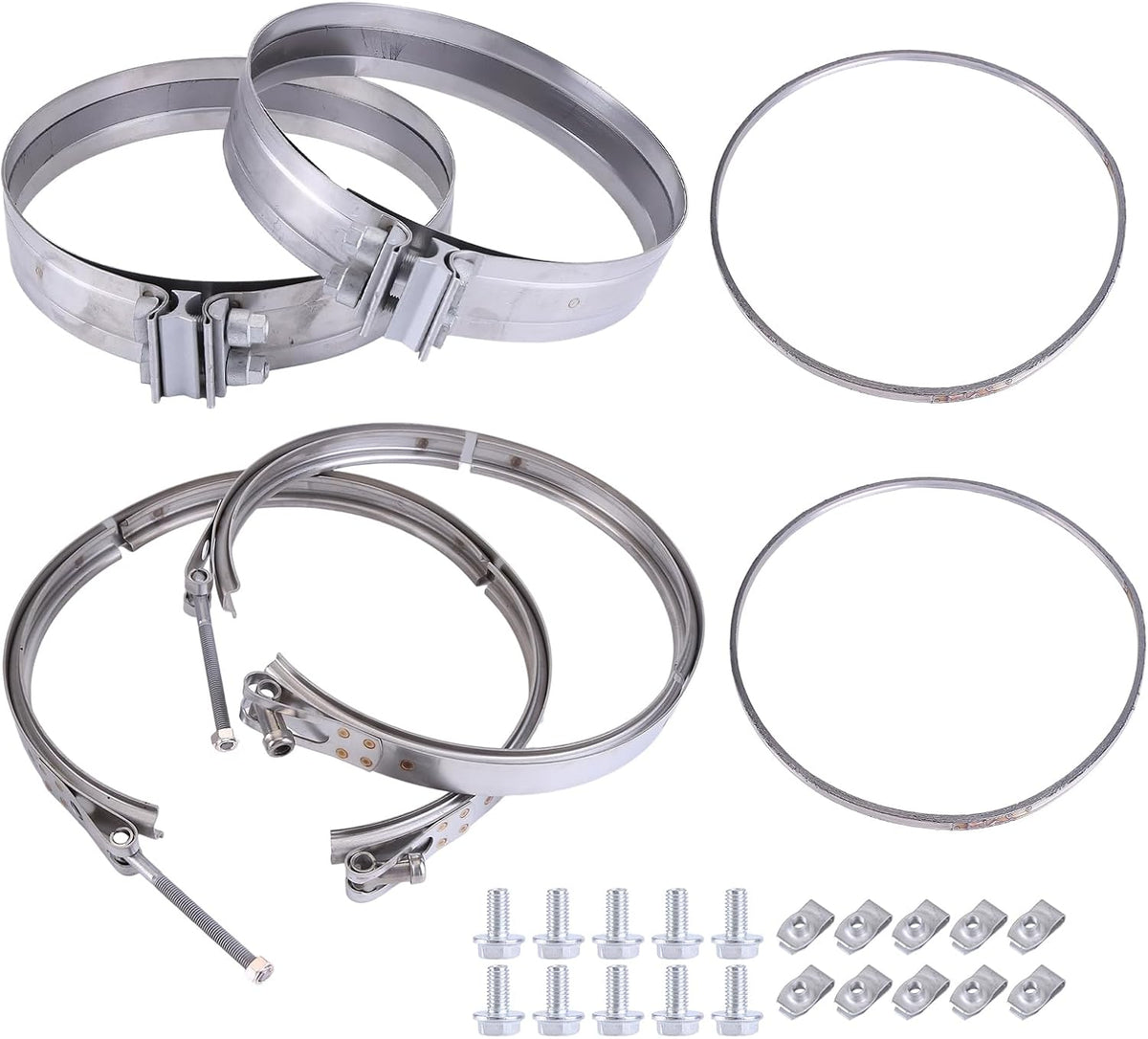 DPF(Diesel Particulate Filter) Clamp for Freightliner Cascadia 2022+
