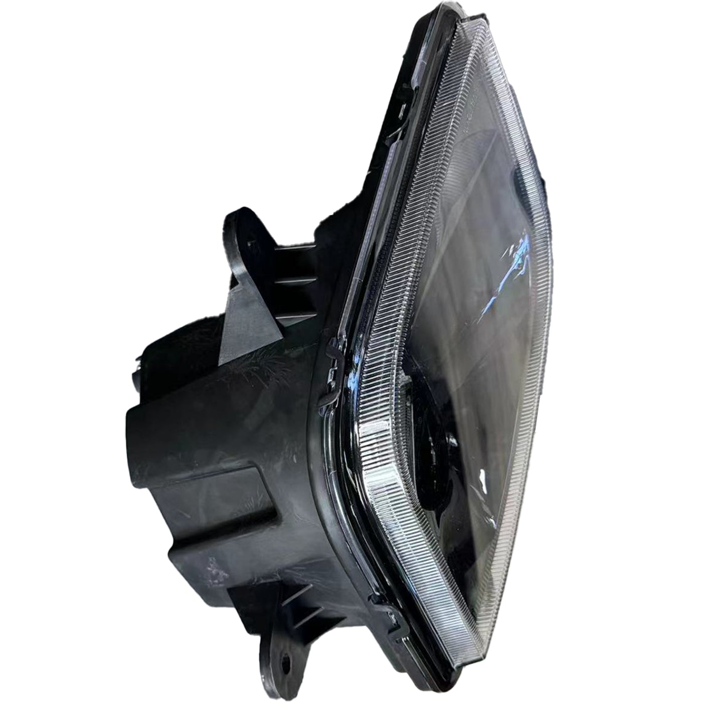 Freightliner Cascadia 2018+ LED Fog Light Lamp, Black Housing, Replacement For A6603653002, A6603653003