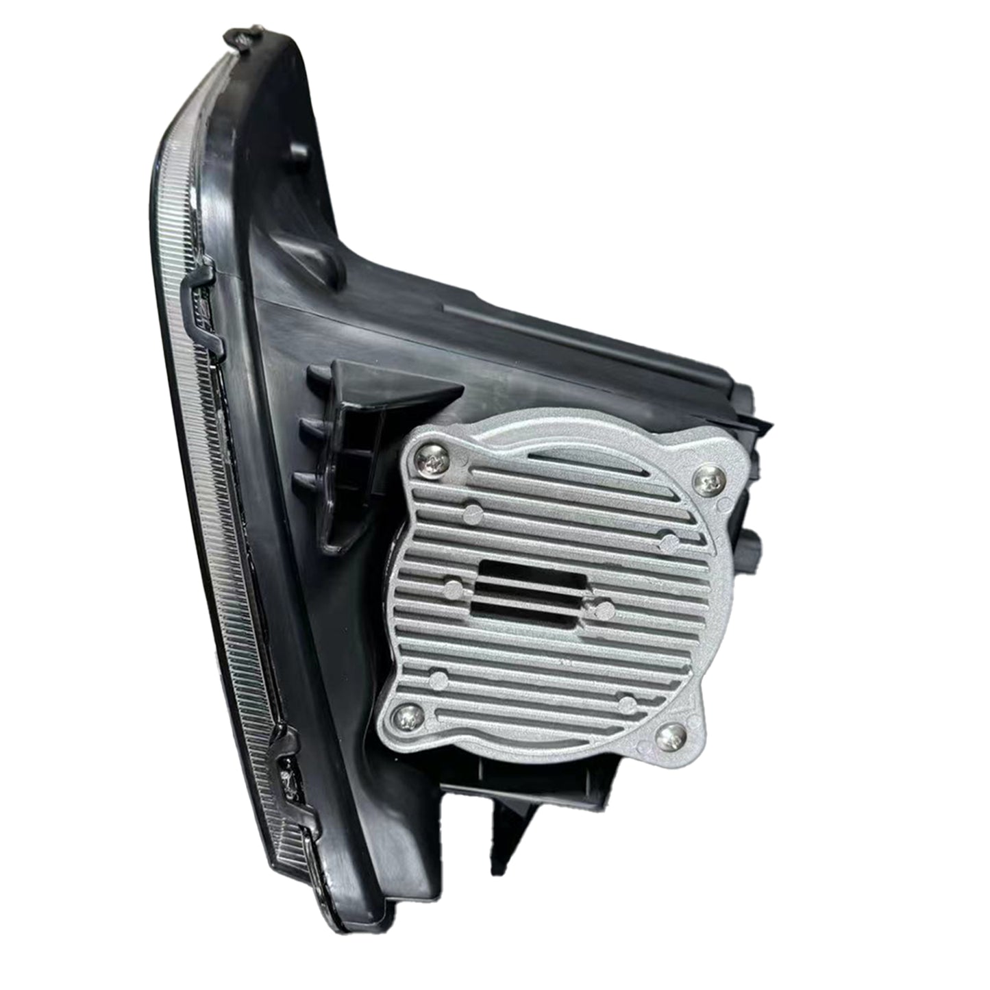Freightliner Cascadia 2018+ LED Fog Light Lamp, Black Housing, Replacement For A6603653002, A6603653003