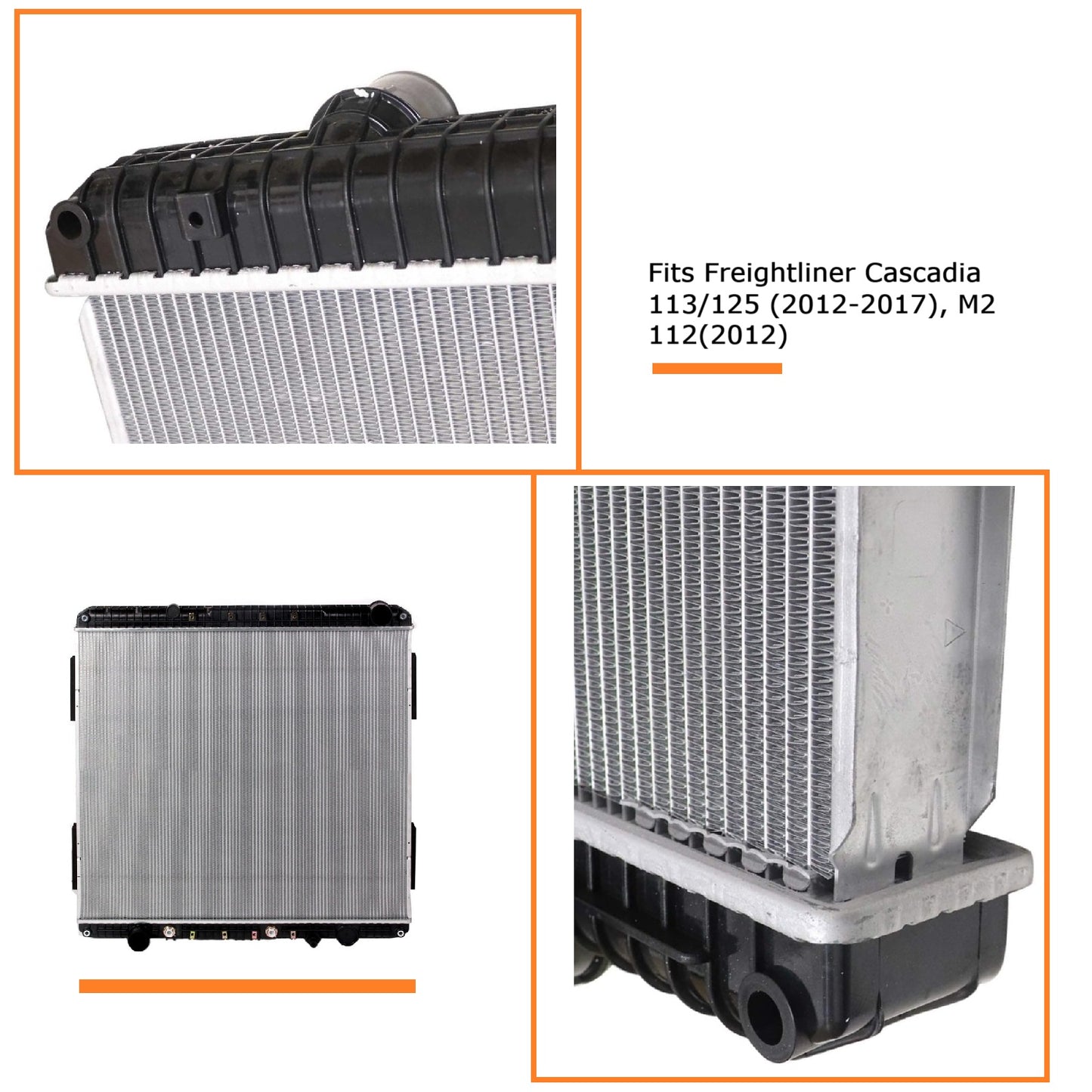 Freightliner Cascadia 113/125 (2012-2017), M2 112(2012) RADIATOR OE 437425
