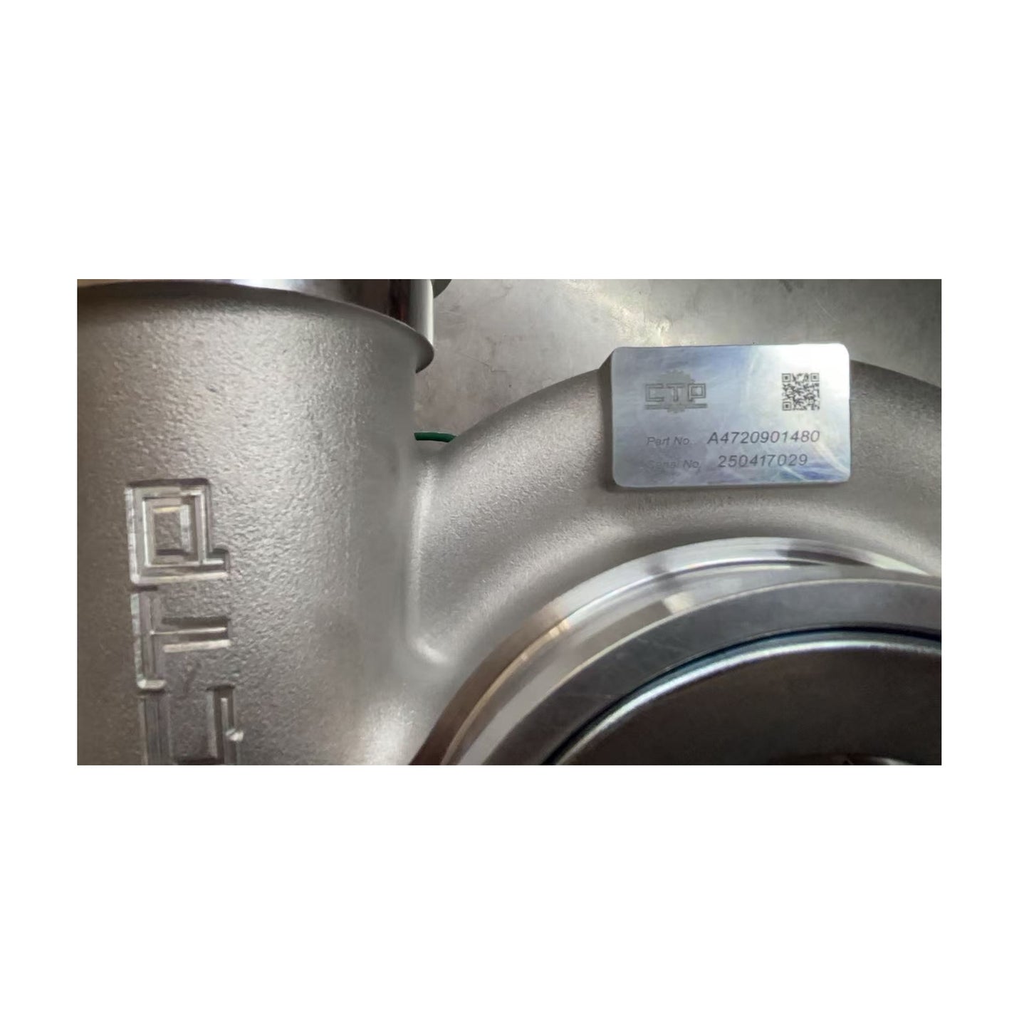 Freightliner Cascadia 2015-2018 B3G Turbo Charger with valve Detroit DD15 14.8L A4720901480 (Billet Compressor Wheel)
