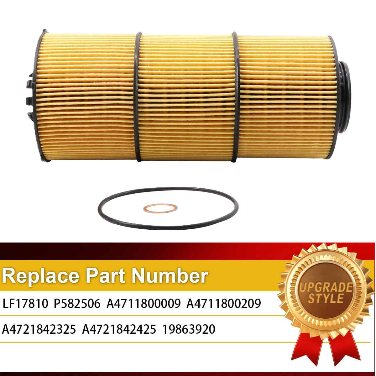 Freightliner Cascadia 2020 DD13 DD15 DD16 Detroit Diesel Engine Oil Filter Replacement A4721842425