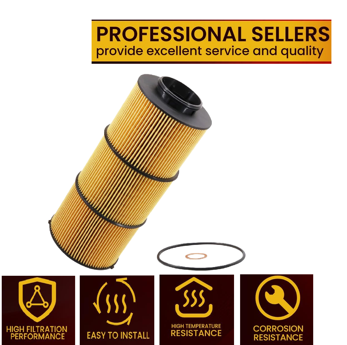 Freightliner Cascadia 2020 DD13 DD15 DD16 Detroit Diesel Engine Oil Filter Replacement A4721842425