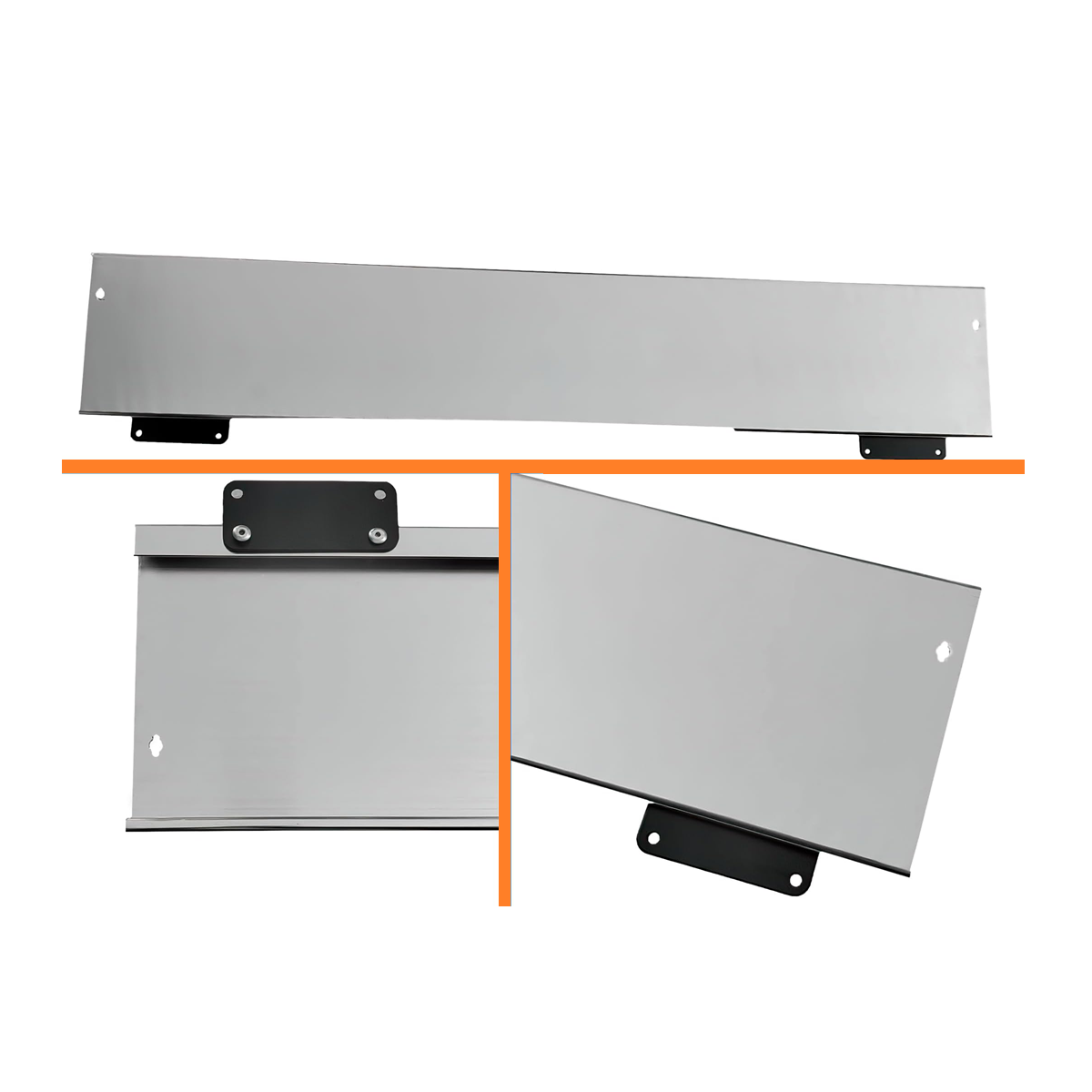 Compatible with Freightliner Cascadia 2008-2017 Step Skirt of Front Side Fairing Step Aluminum Metal