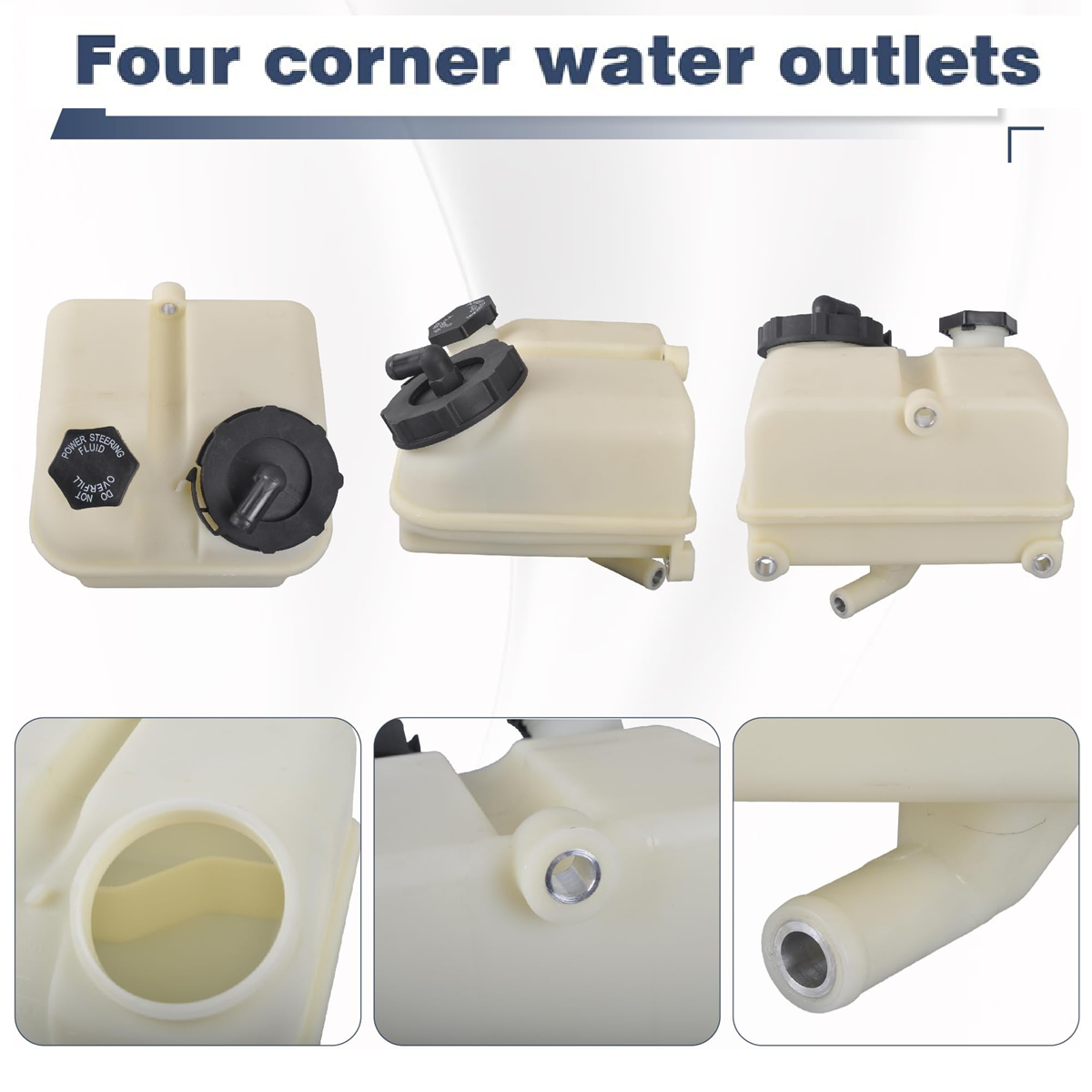 Power Steering Reservoir Compatible with Freightliner M2 106 2008-2014,M2 112 2008-2014, A1419133000, A1414796003