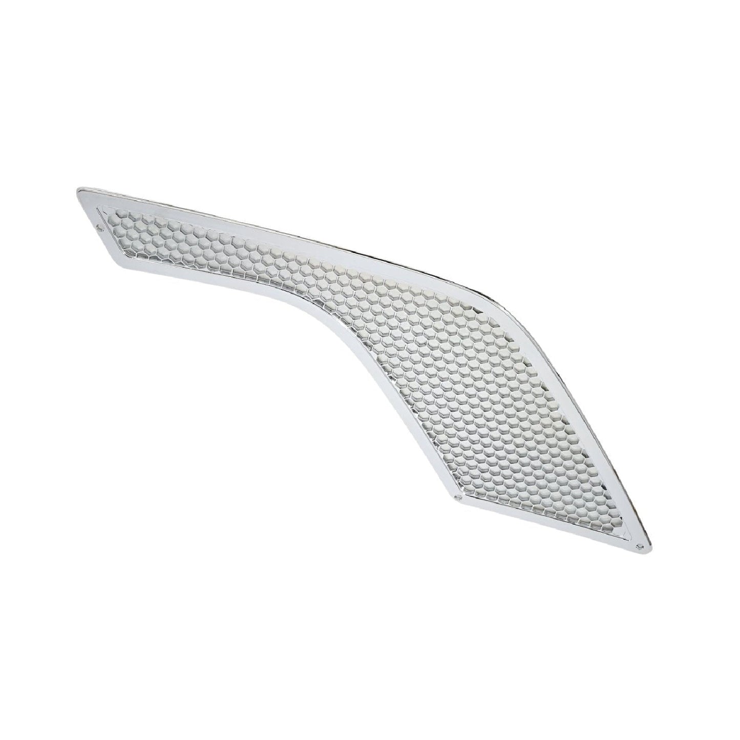Chrome Side Hood Air Intake Vent Grille Replacement for Volvo VNL 2004–2017 Semi Trucks 