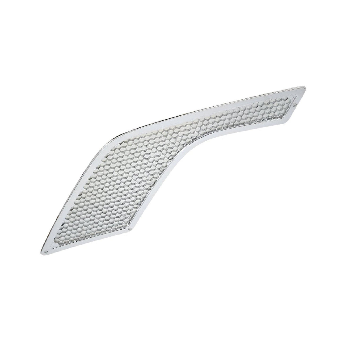 Chrome Side Hood Air Intake Vent Grille Replacement for Volvo VNL 2004–2017 Semi Trucks 
