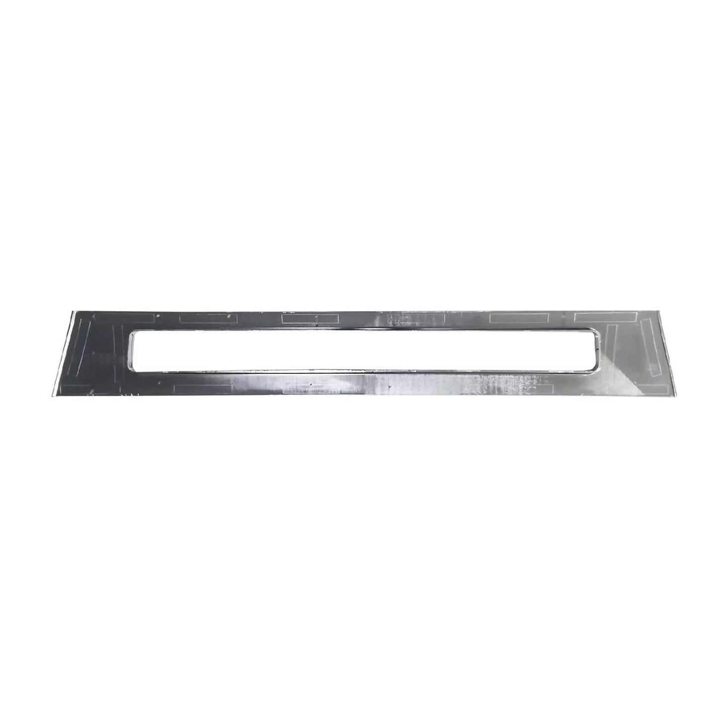 Volvo VNL 2004-2015 Bumper center Stripe cover, chrome center bumper trim