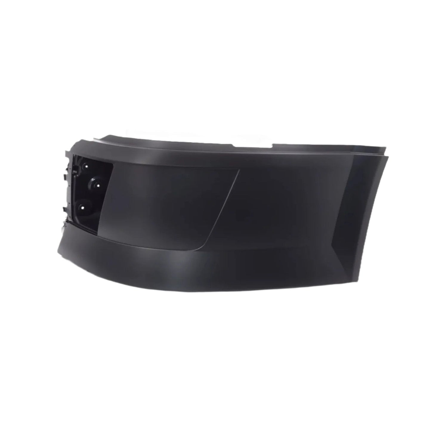 Front Side Corner Bumper with Fog Light Hole Replacement for 2004–2014 Volvo VNL Semi Trucks