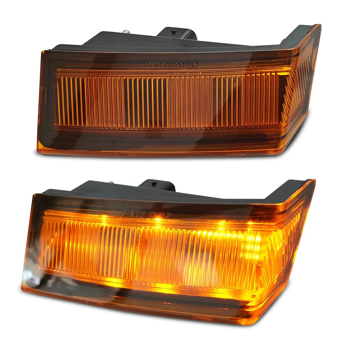 Freightliner Cascadia 2018+ Amber Maker Light on Door Bottom 19 LED 12V