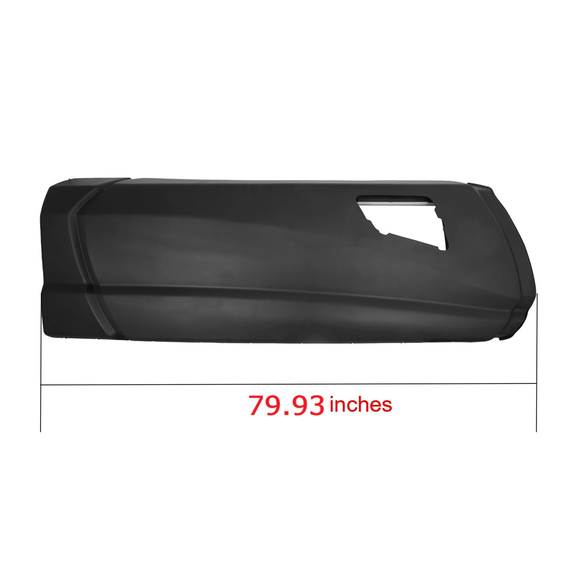 Middle Step Fairing Panel For Kenworth T680 Right Passenger Side with Hole 79.93In (203CM)