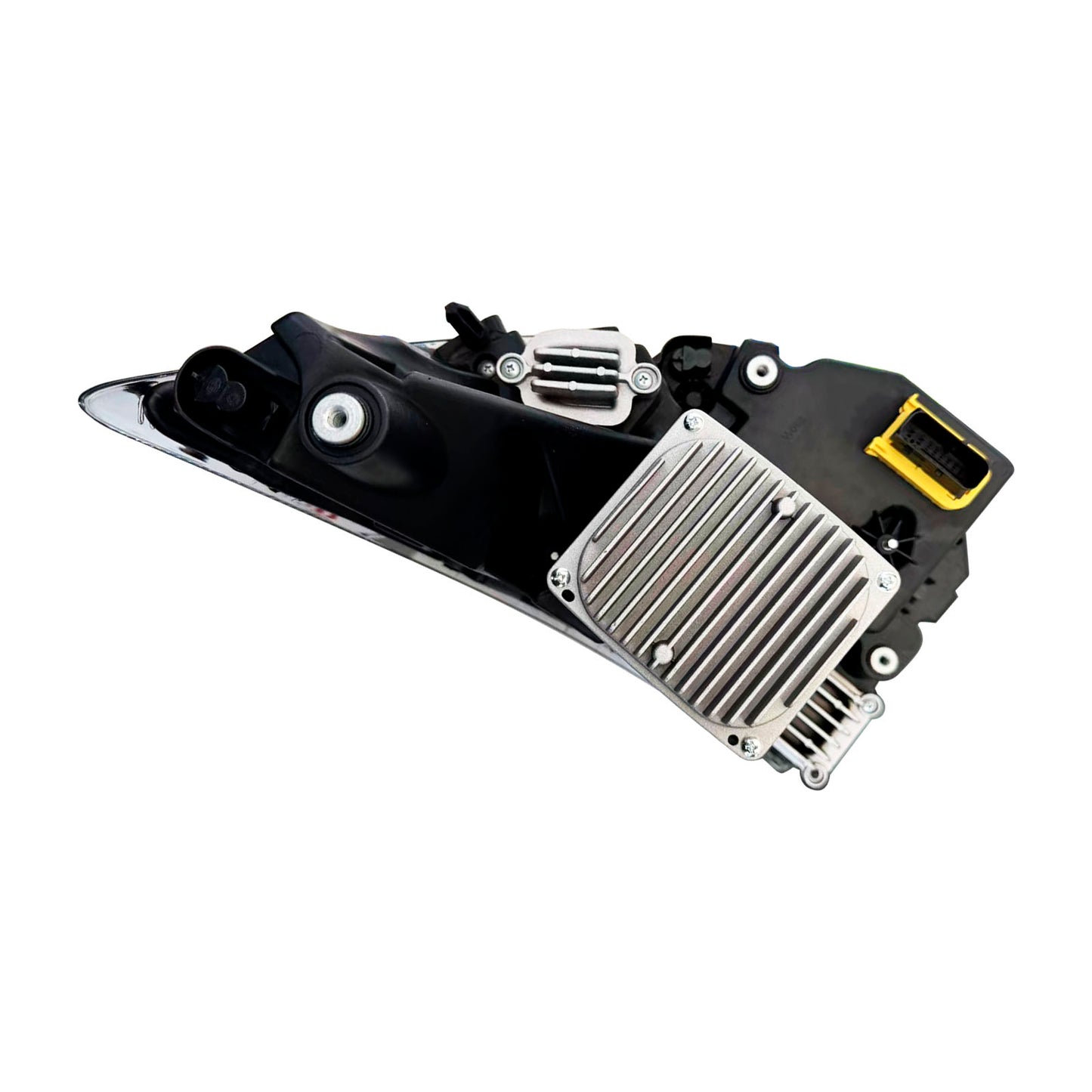 Volvo VNL / VNR 2018+ Black Reflective LED Headlight With DRL, Without LED Control Module