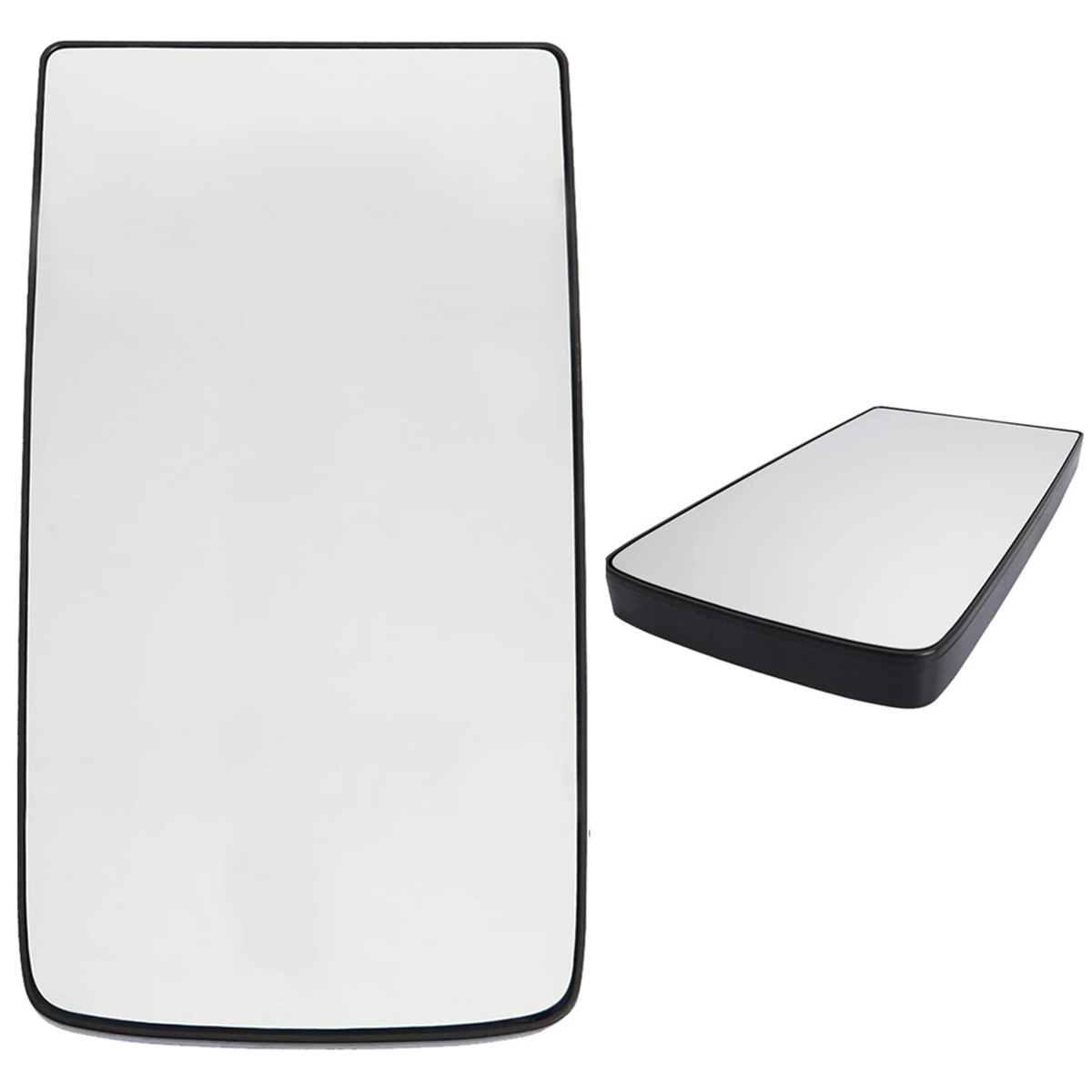 Upper Mirror Glass Compatible with KENWORTH T880 T680 2013-2021, Main Replacement Mirror Big Glass with Defrost Heated