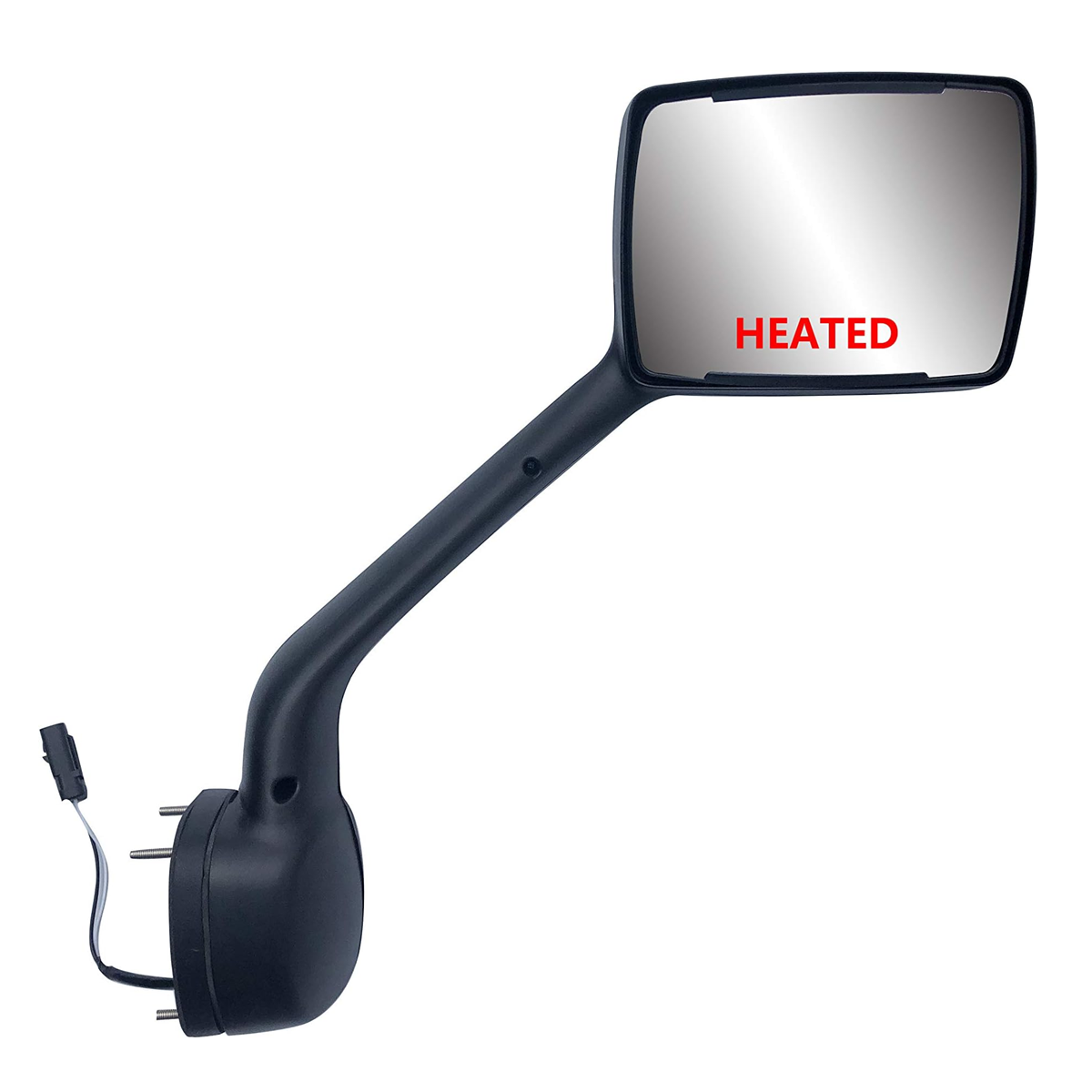 Kenworth T680 2013-2020 Peterbilt 579 2010-2017 Peterbilt 587 2010-2017 Hood Mirror Black Right Passenger Side