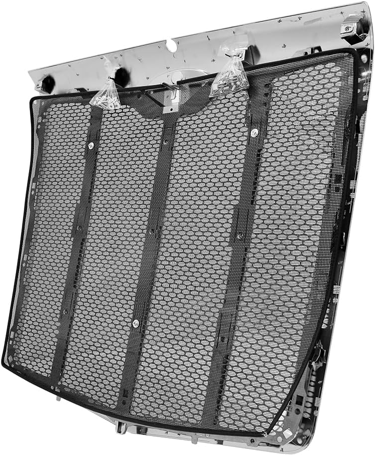 Grille Chrome Assembly with Bug screen for Peterbilt 579 2022 2023 2024+