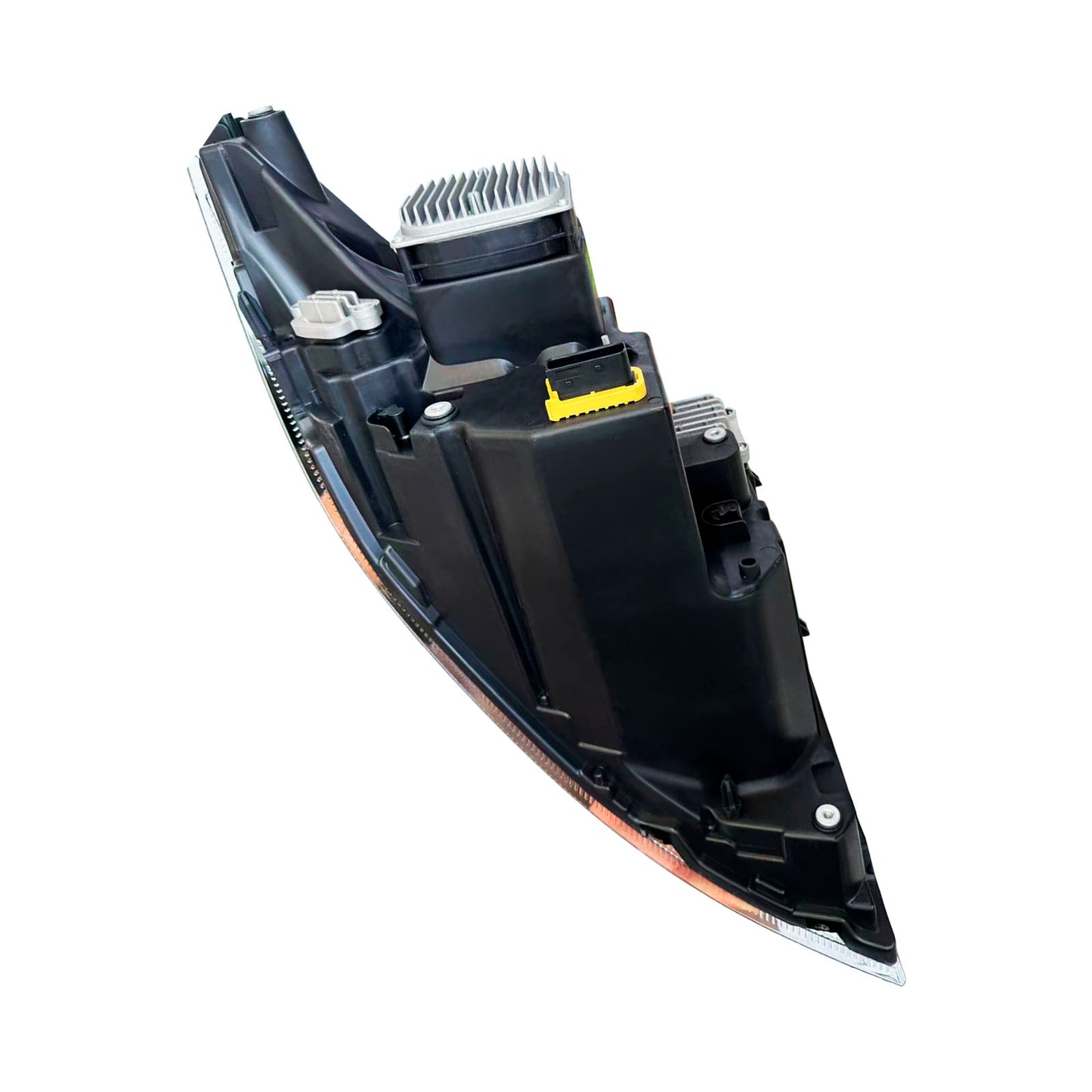 Volvo VNL / VNR 2018+ Black Reflective LED Headlight With DRL, Without LED Control Module