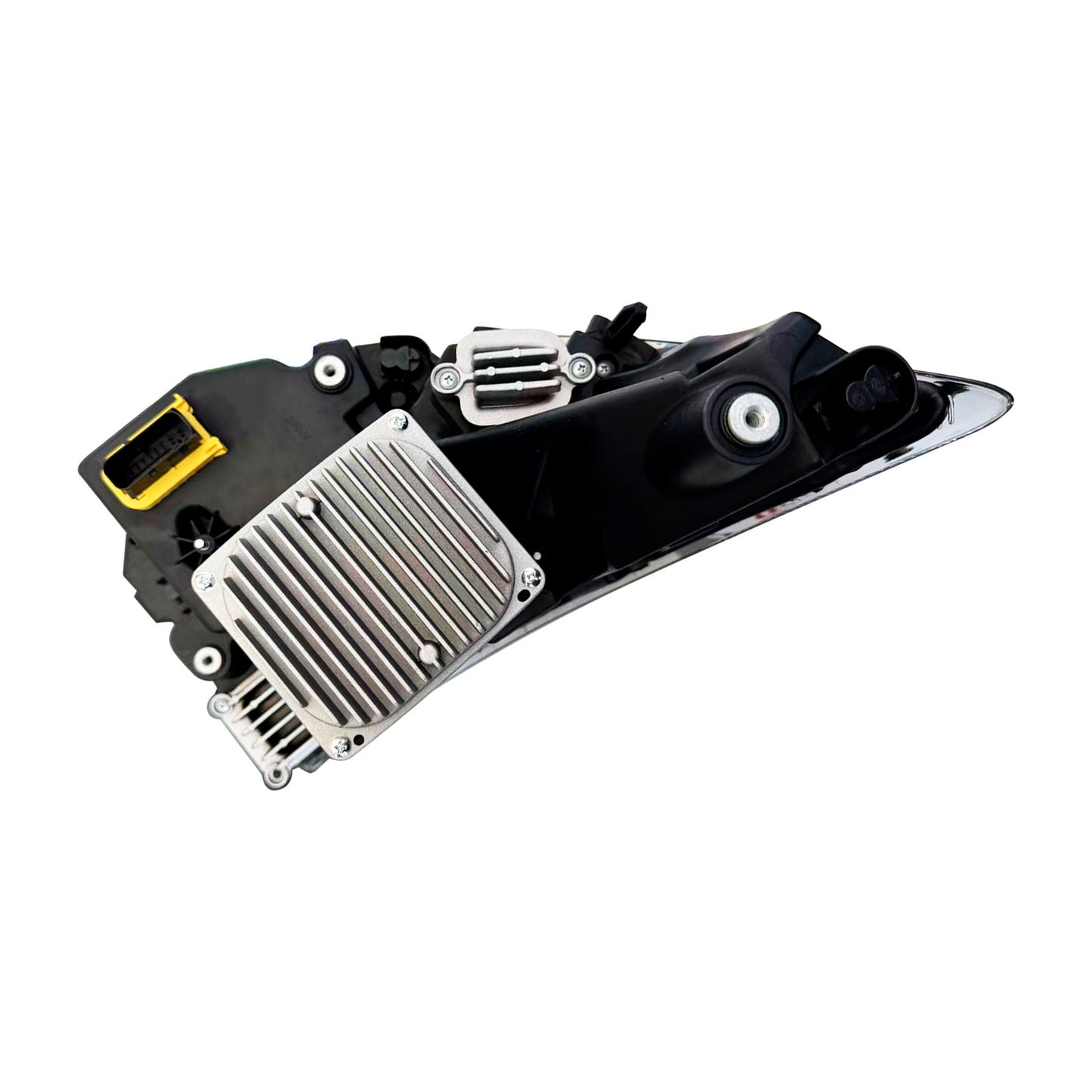 Volvo VNL / VNR 2018+ Black Reflective LED Headlight With DRL, Without LED Control Module
