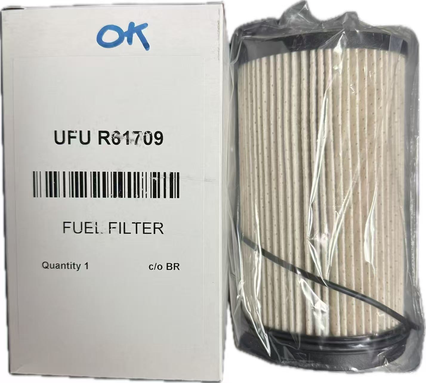 Genuine ( UFU ) Fuel Water Separator Filter Compatible With DD13 DD15 DD16 Diesel Engine Freightliner Replaces R61709