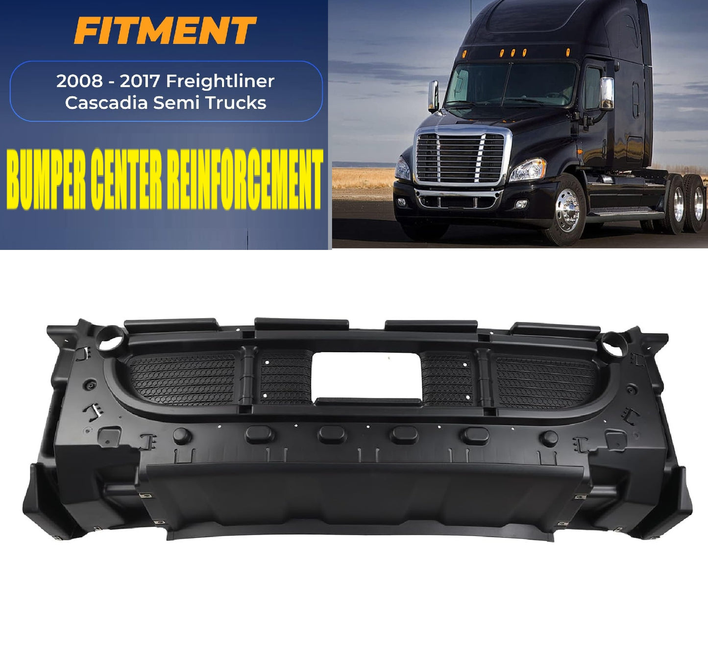 Freightliner Cascadia 2008-2017 Front Bumper Center Inner Reinforcement