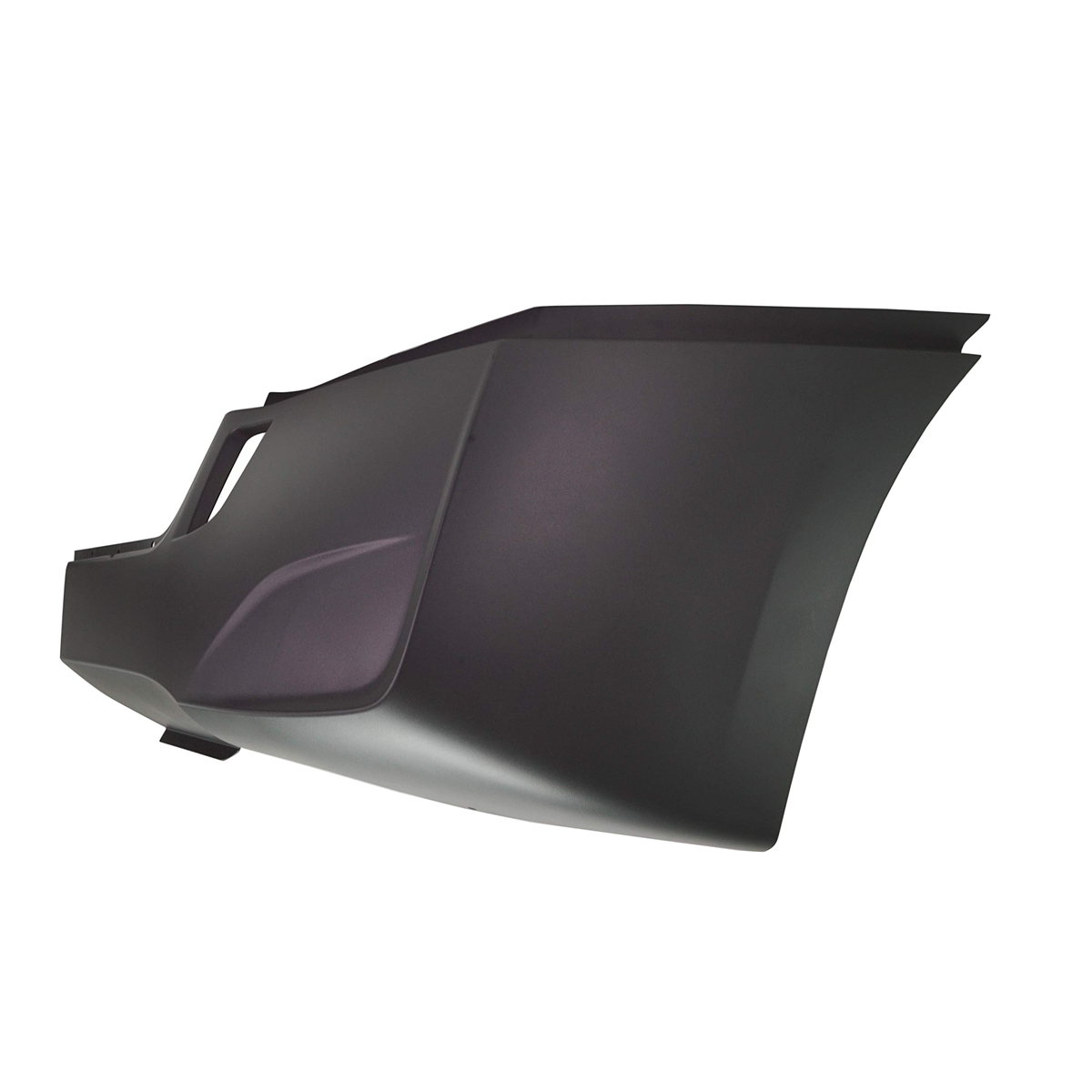 Freightliner Cascadia 2018-2024 bumper end Cover without fog light hole Left Driver Side