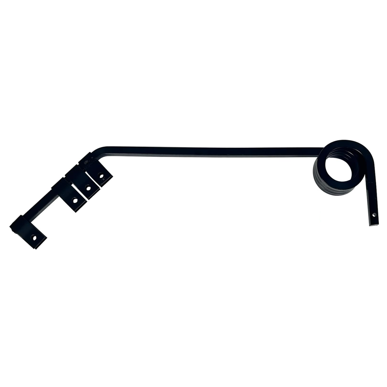 Square Steel Mud Flap Hanger Double coil for truck semi-truck trailer