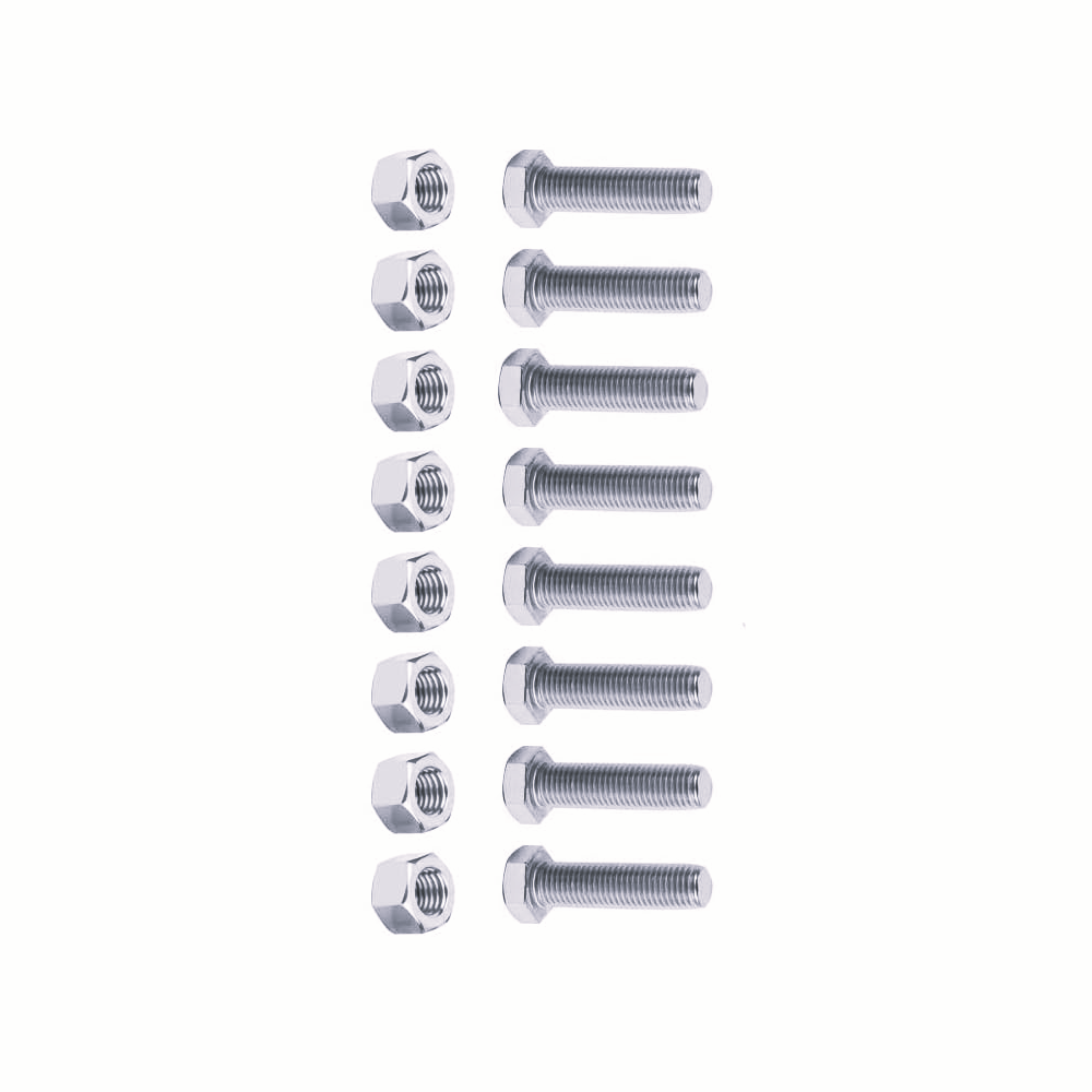 Mudflap Bolt & Nuts 5/16'' Standard for Mudflap Install for trailers semi truck