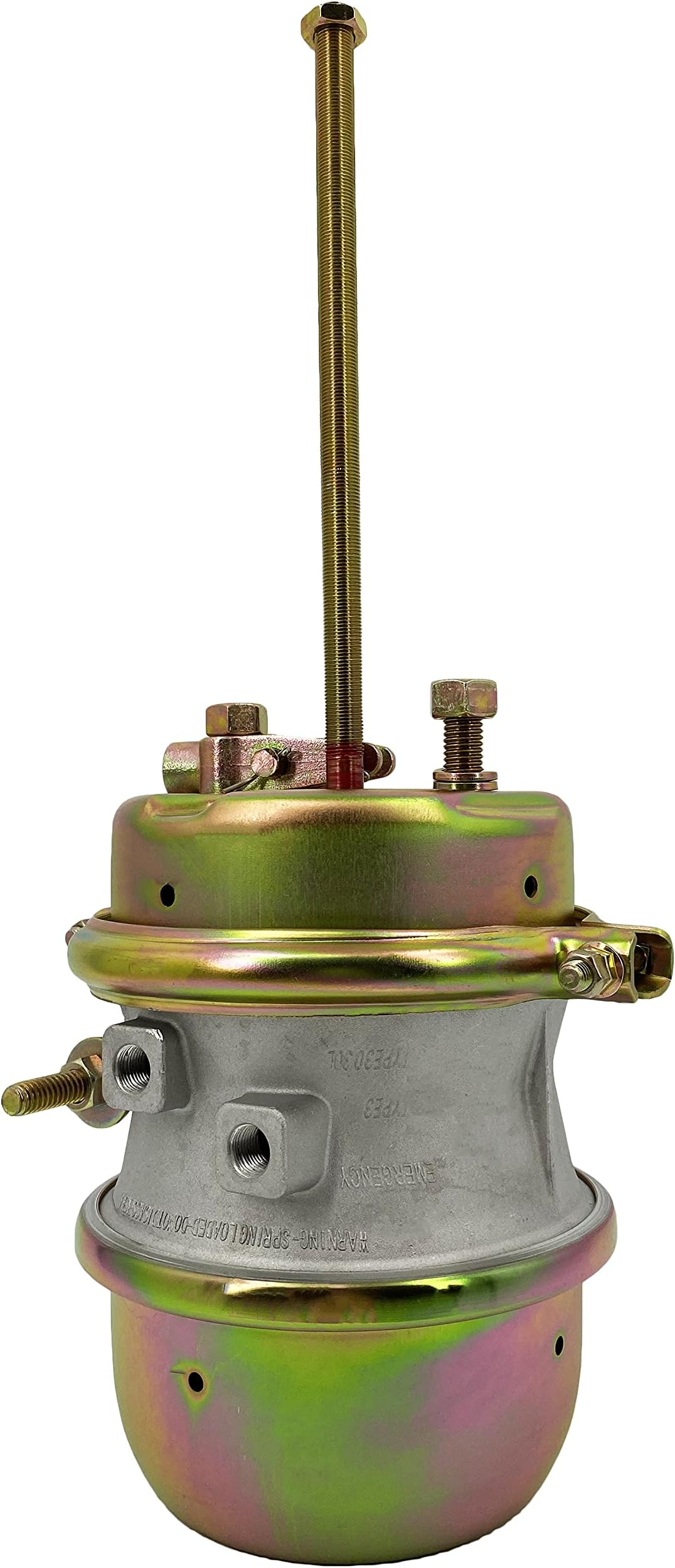 30/30 Square Bosses Air Brake Chamber 3" Long Stroke 3030 for semi Truck Trailer | Replaces Bendix NT3030ELS80 NT3030ELS99 Haldex GC3030L LC3030L GC3030LR