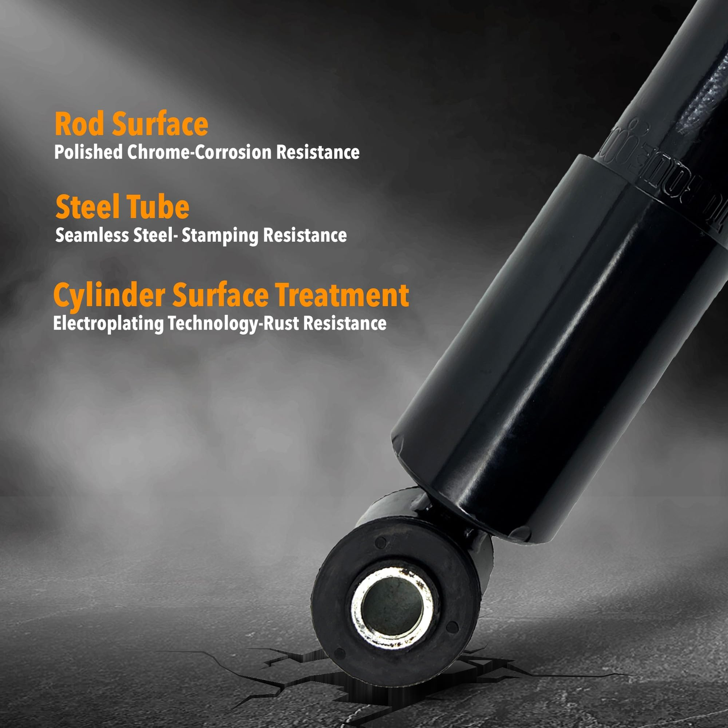 Heavy Duty Shock Absorber for Semi Truck | Freightliner 16-14759-000,PeterbiltKenworth 665788, Volvo 1091367