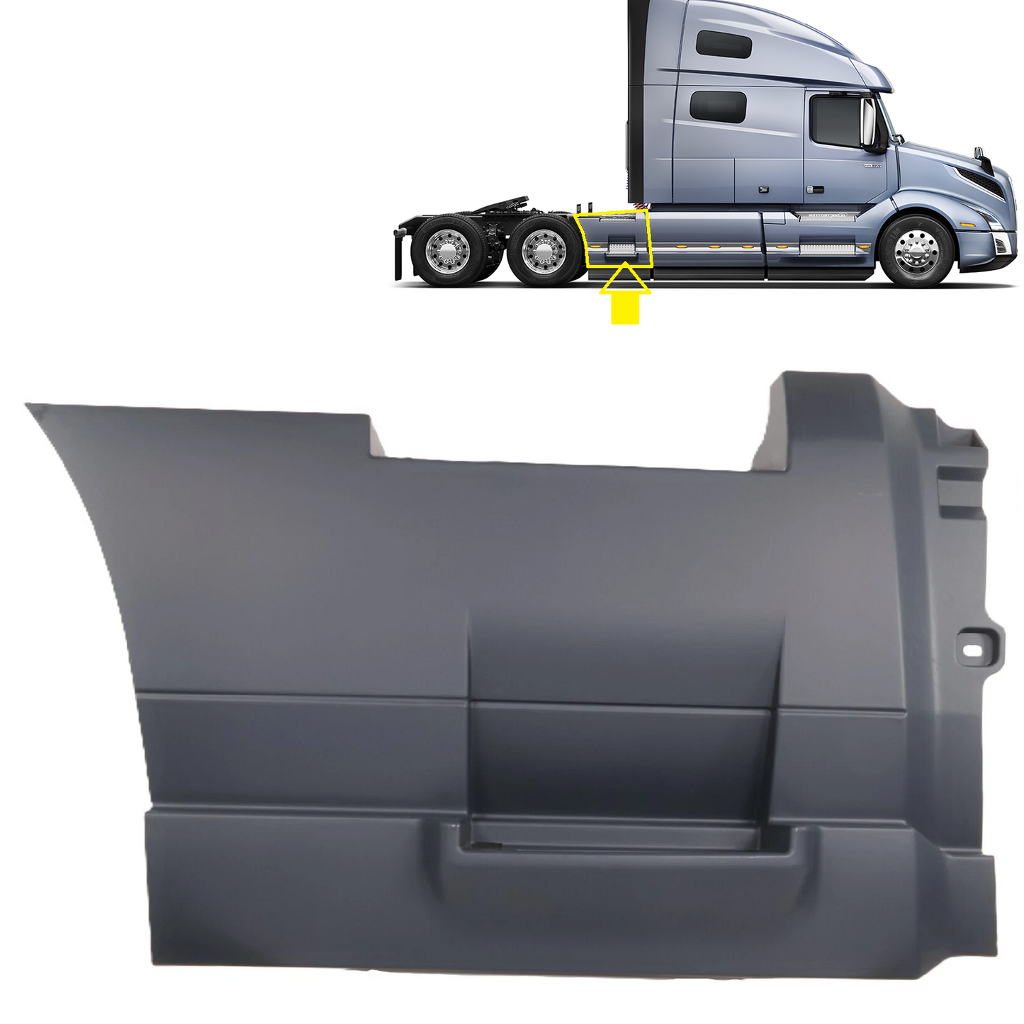 Volvo vnl 2018+ back fairing 37.4IN (95cm) Right Passenger Side