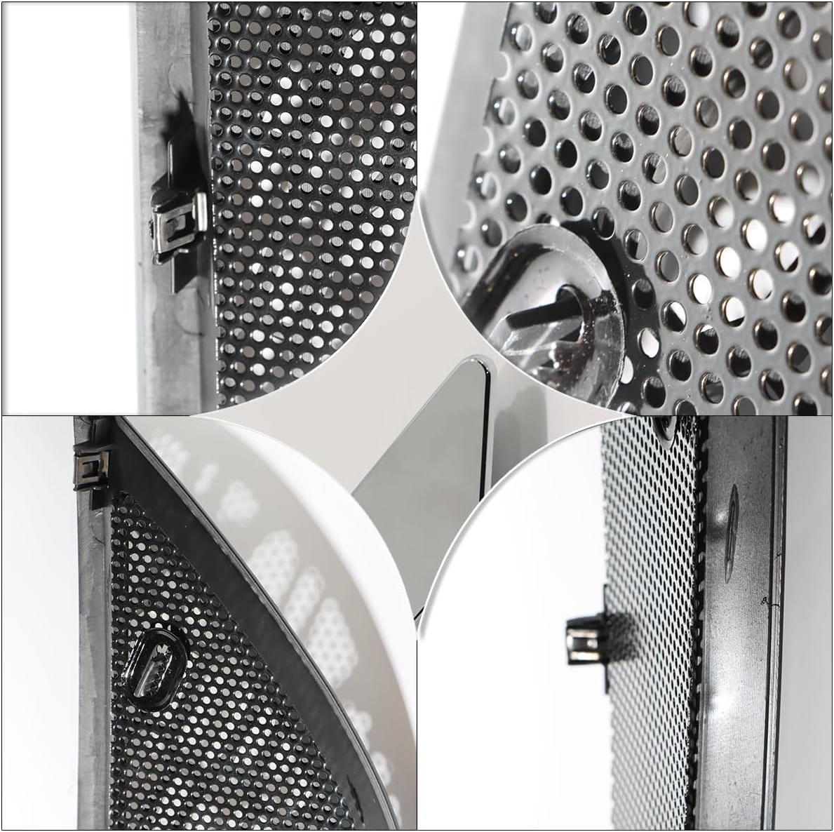 Side Air Hood Vent Grille Compatible with Volvo VNL 2018-2024