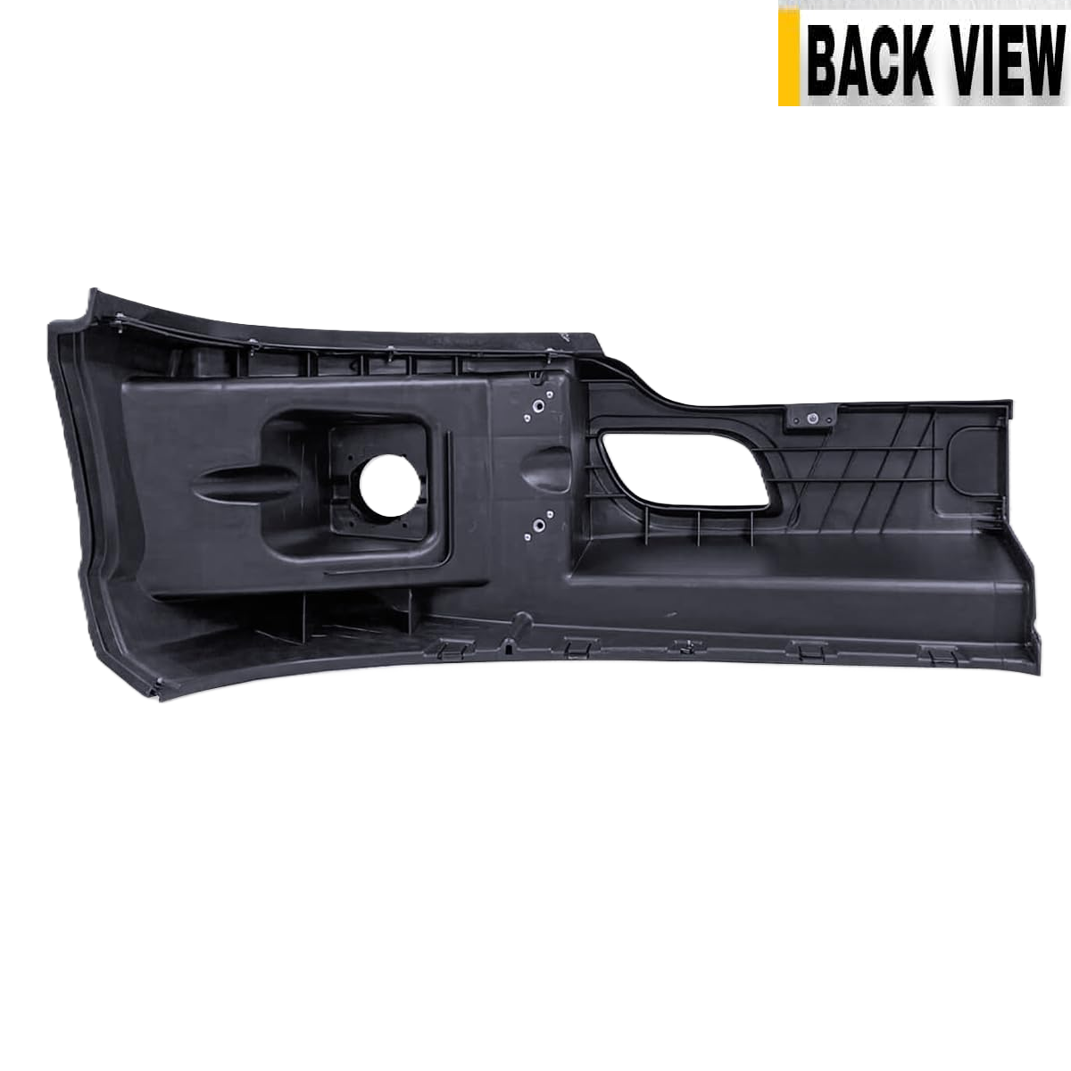 KENWORTH T680 2013-2021 PLASTIC BUMPER W/ FOG LIGHT HOLE