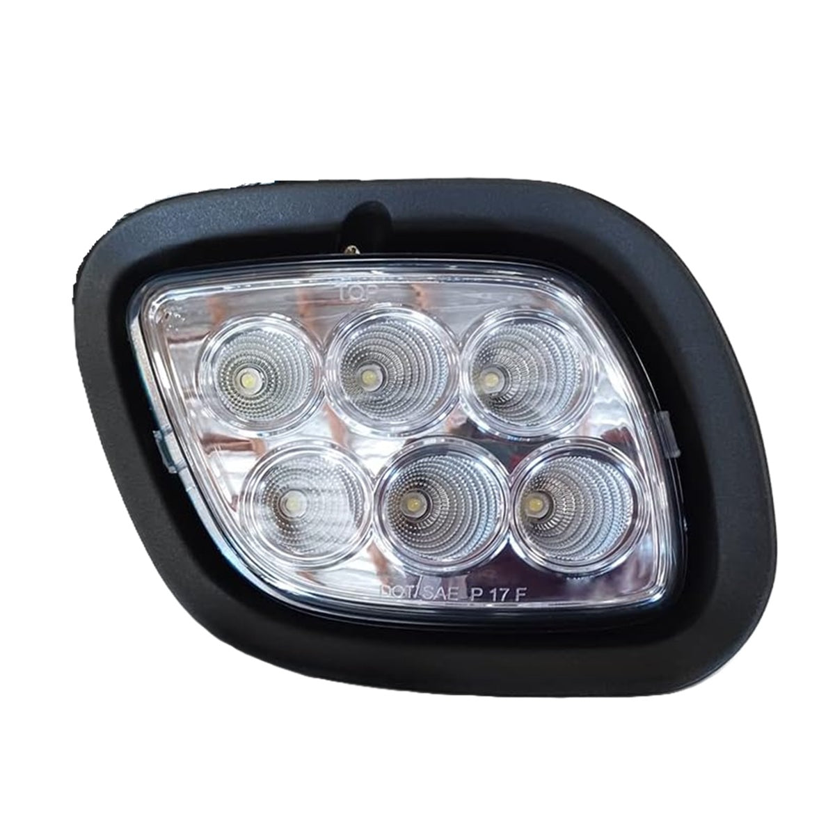 Freightliner Cascadia 2008-2017 LED Fog Light Chrome Housing 12V