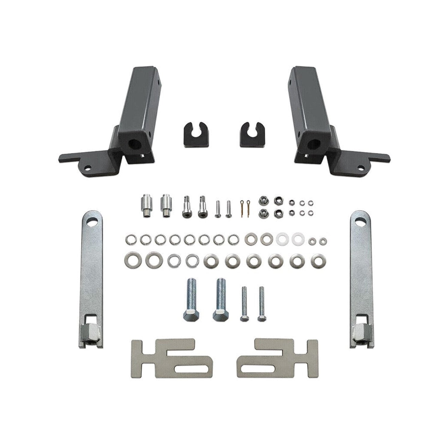 Push and locker deer guard bracket, Mount Hardware Brackets Set for Volvo VNL 2018+ Semi Truck Push and locker Deer Guard Bumper