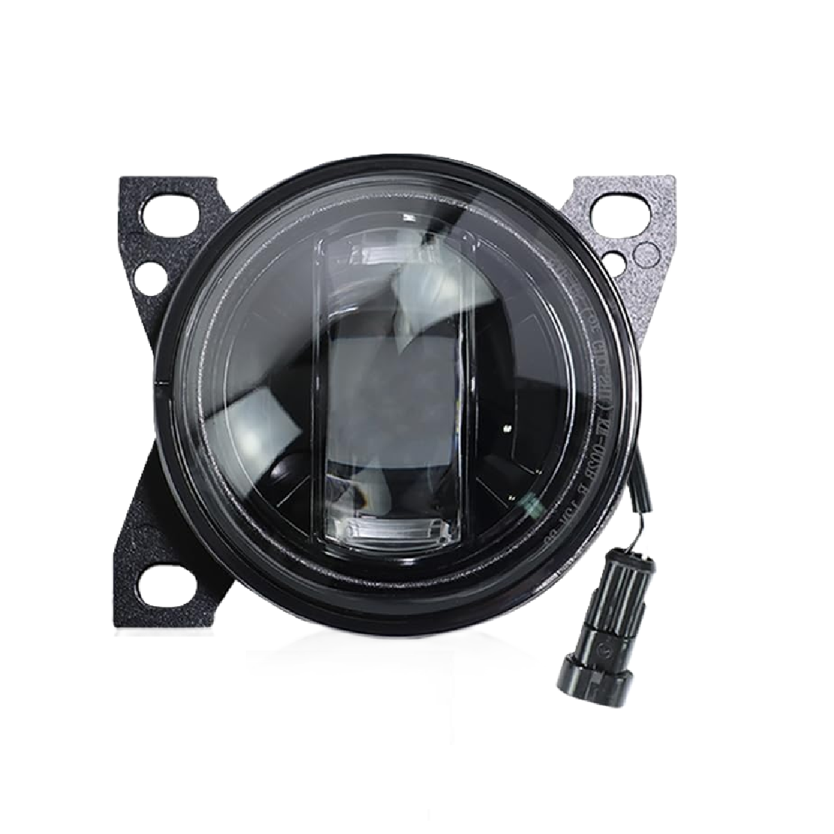 LED Fog Lights Assembly for Peterbilt 579(2013-2021), Peterbilt 587(2013-2021) ,Blcak 12V Fog Lamp Semi Truck 
