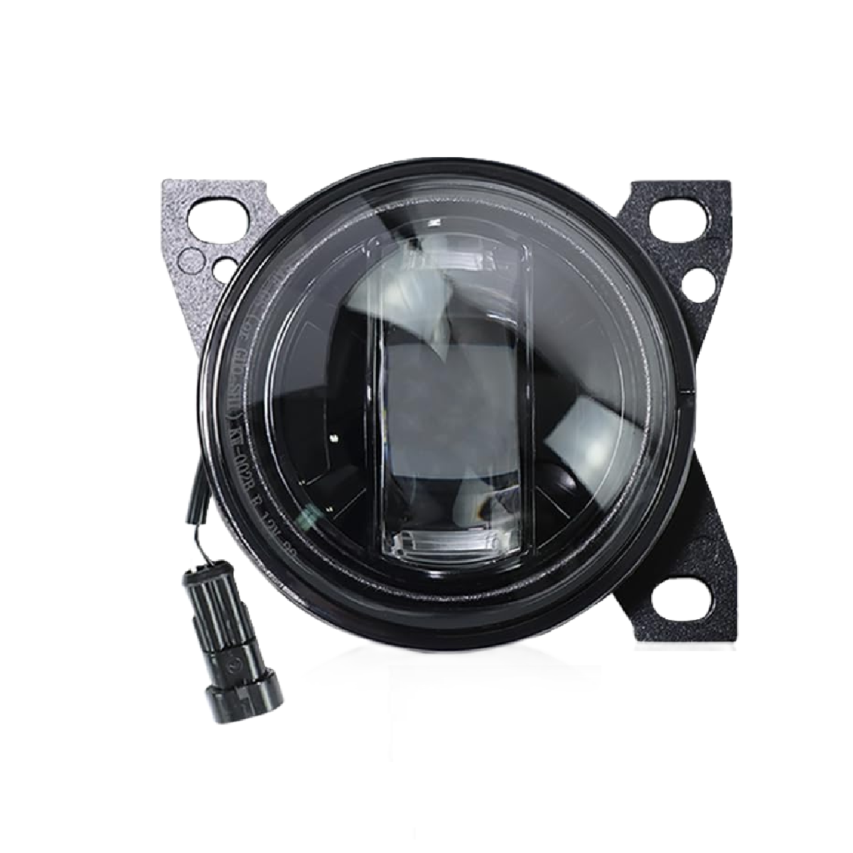 LED Fog Lights Assembly for Peterbilt 579(2013-2021), Peterbilt 587(2013-2021) ,Blcak 12V Fog Lamp Semi Truck 