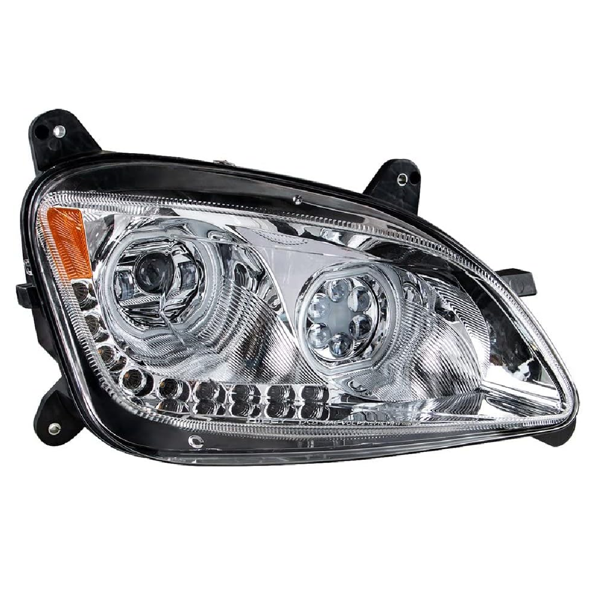 Peterbilt 579/587 2011-2020 Full LED Headlight Chrome