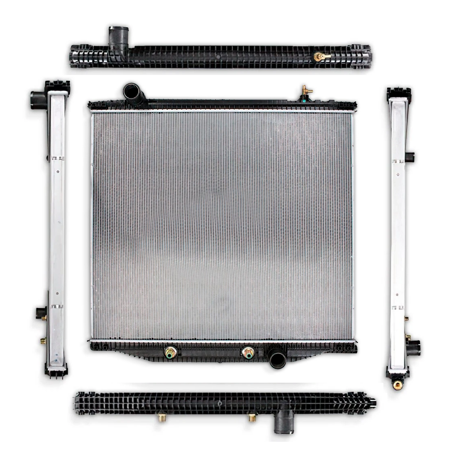 Aluminum Core Radiator TR8799 | Compatible with International / Navistar ProStar 2017+ Trucks | High-Quality Replacement for SC-238902, 2516107C91, 2516108C91