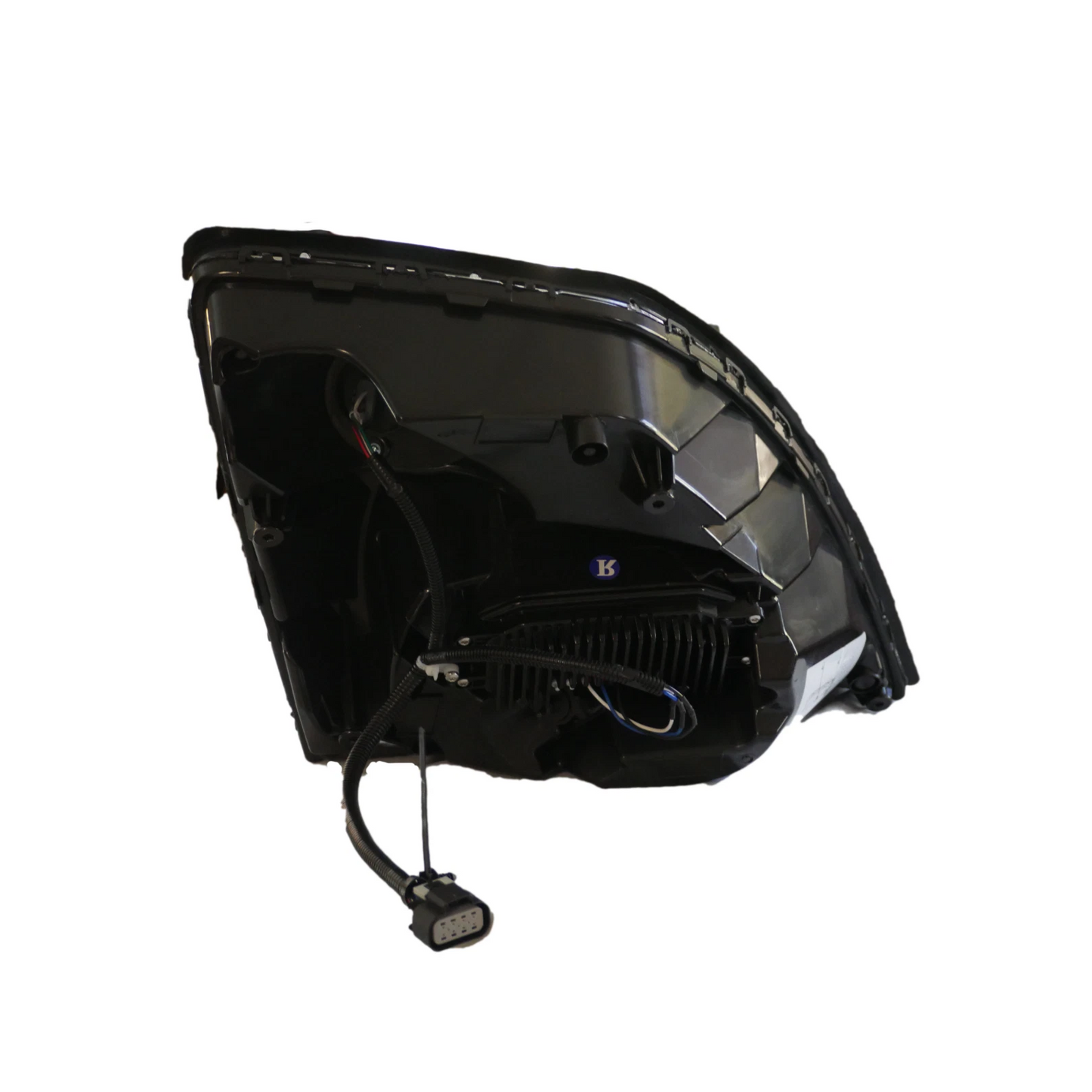 Volvo VNL 2004-2017 LED Headlight Black Housing