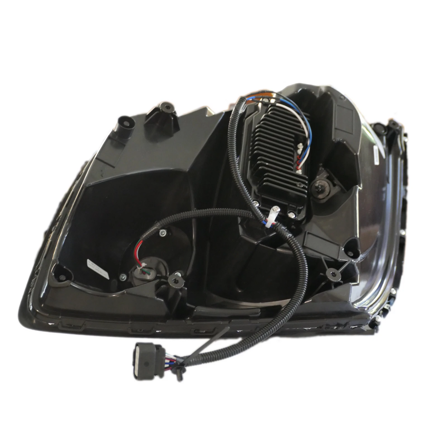 Volvo VNL 2004-2017 LED Headlight Black Housing
