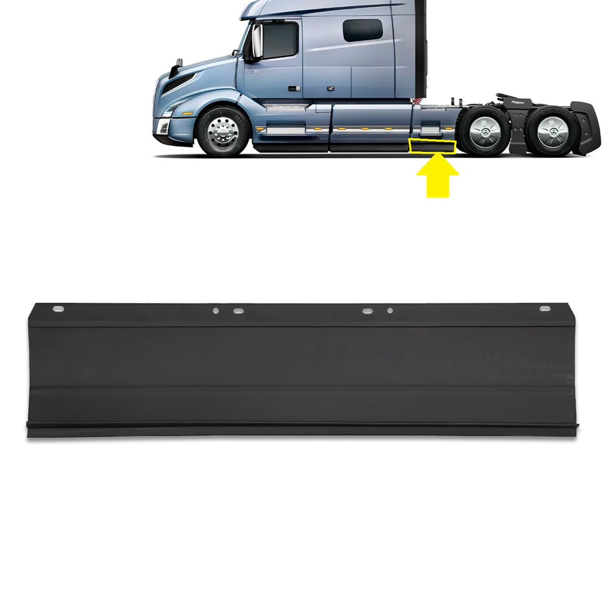 Volvo vnl 2018+ rear fairing step extension panel Left Driver Side | 84200943