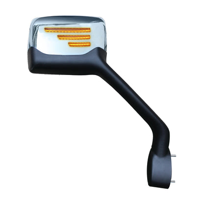 Kenworth T680 2013-2021 &Peterbilt 579/587 2010-2020 LED Turn Signal Chrome Hood Mirror Right Passenger Side