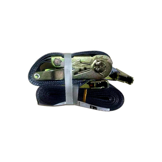 16FTX2in Grey Ratchet Straps  with E-Hook