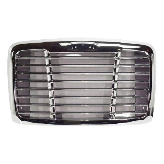 Freightliner Cascadia 2008-2017 Front Grille With Bug Screen Chrome
