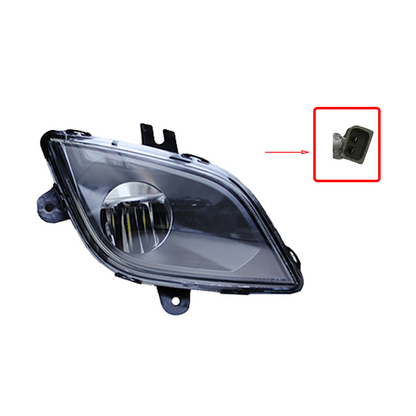 Freightliner Cascadia 2018+ LED Fog Light Black Housing Right Passenger Side