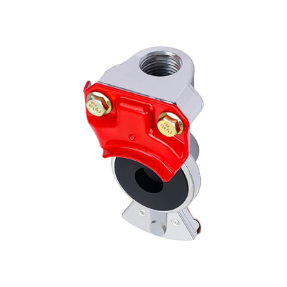 Red Emergency and Blue Air Brake Service Gladhand Set for Semi-Truck Trailer